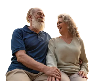 Happy couple